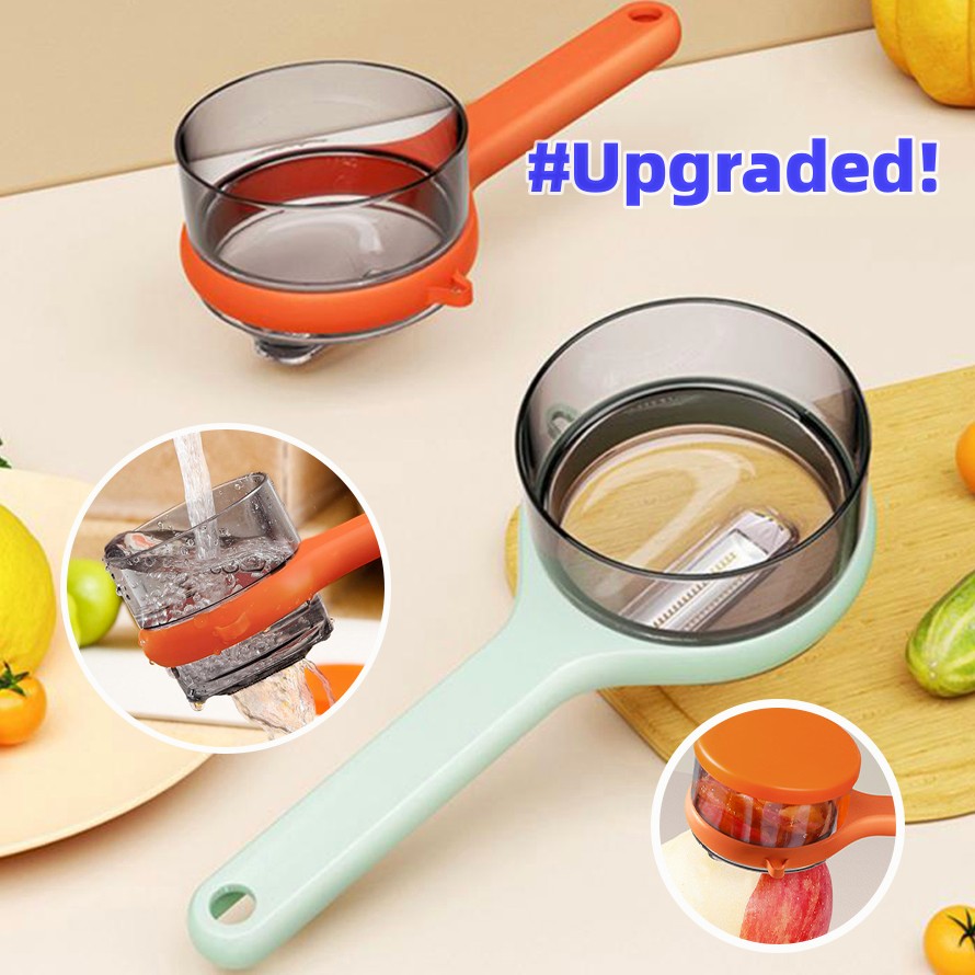 Kitchen Multi-Functional Peeler With Bucket Storage