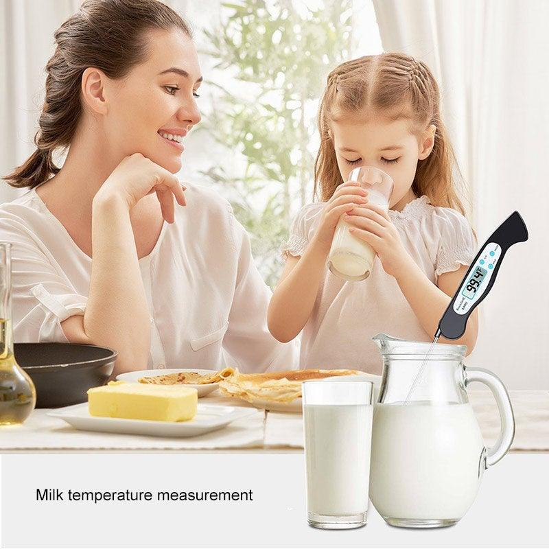 High Quality Foldable Food Thermometer Probe Digital BBQ Meat Kitchen
